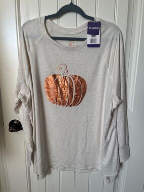 State of Mind Oatmeal Long Sleeve Top